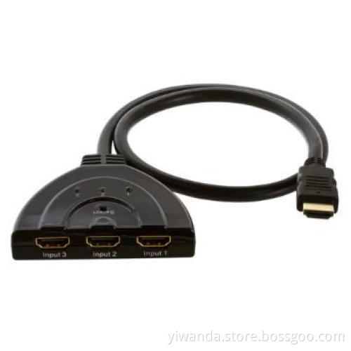 3 Port 1.3 HDMI Switcher Splitter Switch For HDTV 1080P